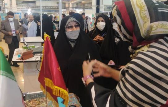 خزعلی از نمایشگاه رویداد ملی «عصر امید» دانشگاه آزاد اسلامی بازدید کرد