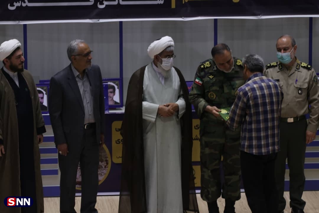 برگزاری سومین آیین بزرگداشت ۵۶۵ شهید ارتش استان قم + تصاویر
