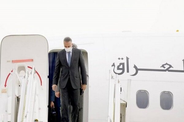 مصطفی الکاظمی نخست وزیر عراق وارد تهران شد