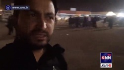 گزارش خبرنگار دانشجو از پایانه مرزی مهران سحرگاه روز چهارشنبه