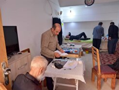خدمت‌رسانی موکب سلامت بسیج دانشجویی قزوین به زائران اربعین حسینی در کربلا