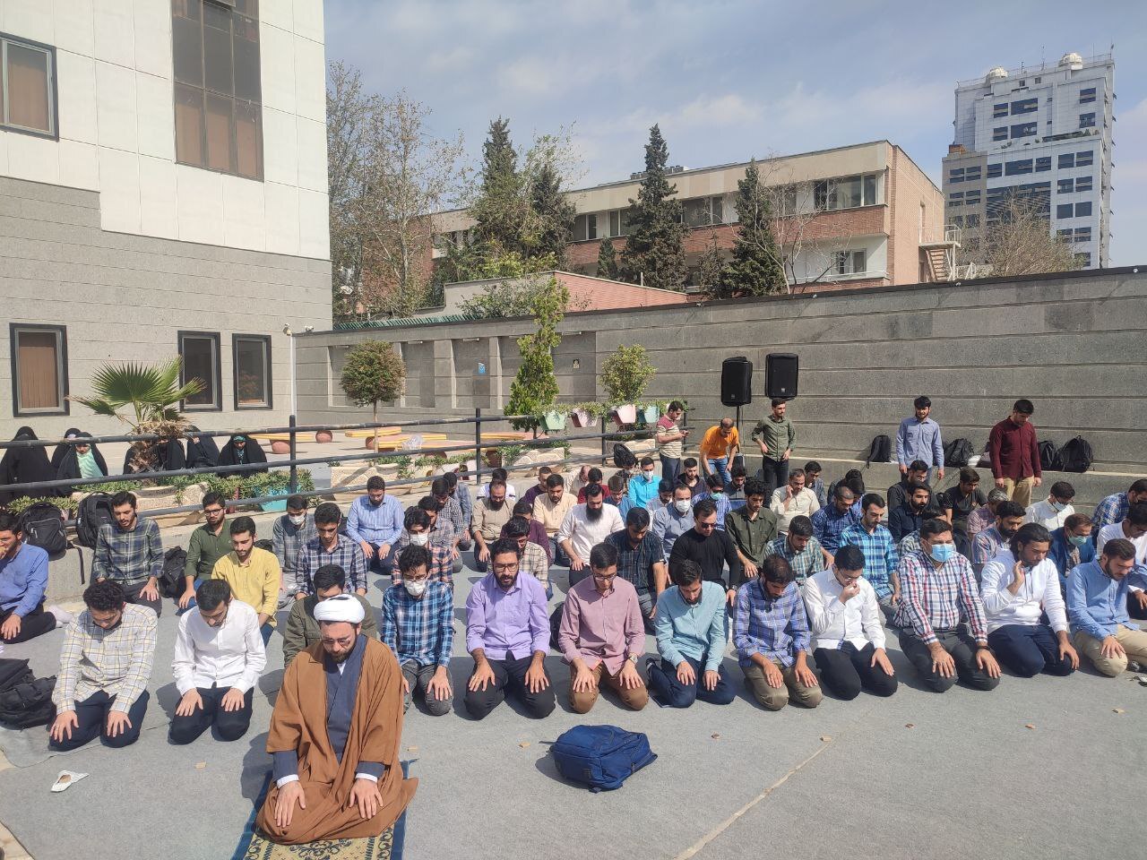 برگزاری مراسم میلاد حضرت رسول اکرم(ص) و امام صادق(ع) در پردیس فنی دانشگاه تهران + عکس و فیلم