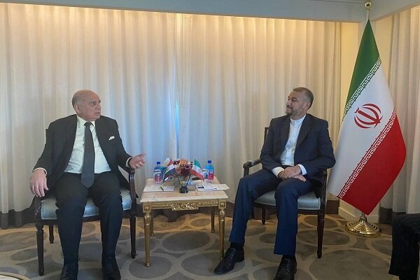 دیدار وزیر امور خارجه با همتای عراقی