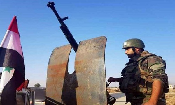 مقابله ارتش سوریه با یک کاروان نظامی آمریکا در الحسکه