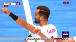 گل&zwnj;های اول و دوم ایران توسط سعیداحمد عباسی به اندونزی در جام ملت&zwnj;های آسیا