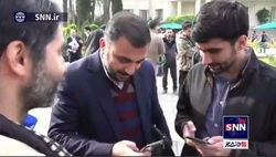 تست سرعت ارسال پیام در پیام&zwnj;رسان ایتا توسط وزیر ارتباطات در جمع خبرنگاران