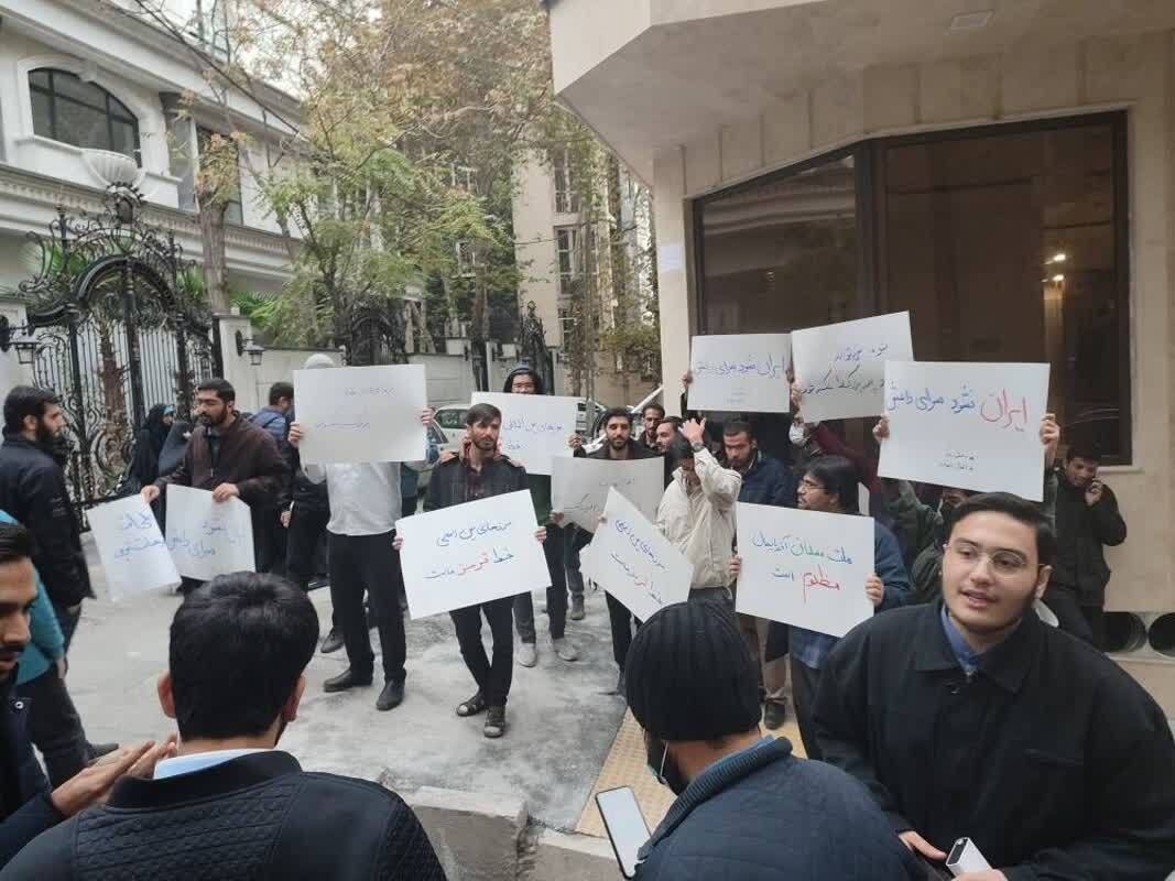 محکومیت اقدامات تجزیه طلبانه رئیس جمهور آذربایجان در مقابل سفارت این کشور 2