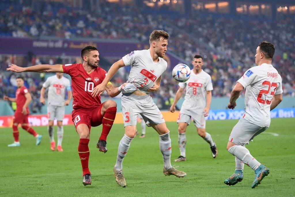 سوئیس 3 - صربستان 2 / کامبک شوالیه‌های سرخ و صعود به دور حذفی