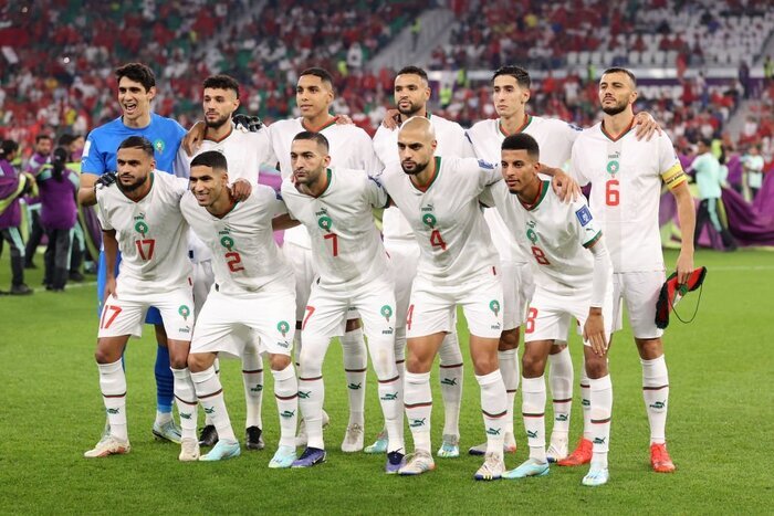 رونمایی از ترکیب تیم‌های پرتغال و مراکش
