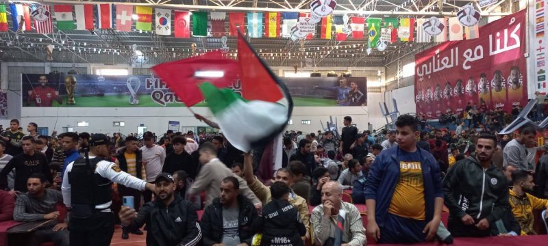 فلسطین قرص و محکم پشت مراکشی‌ها