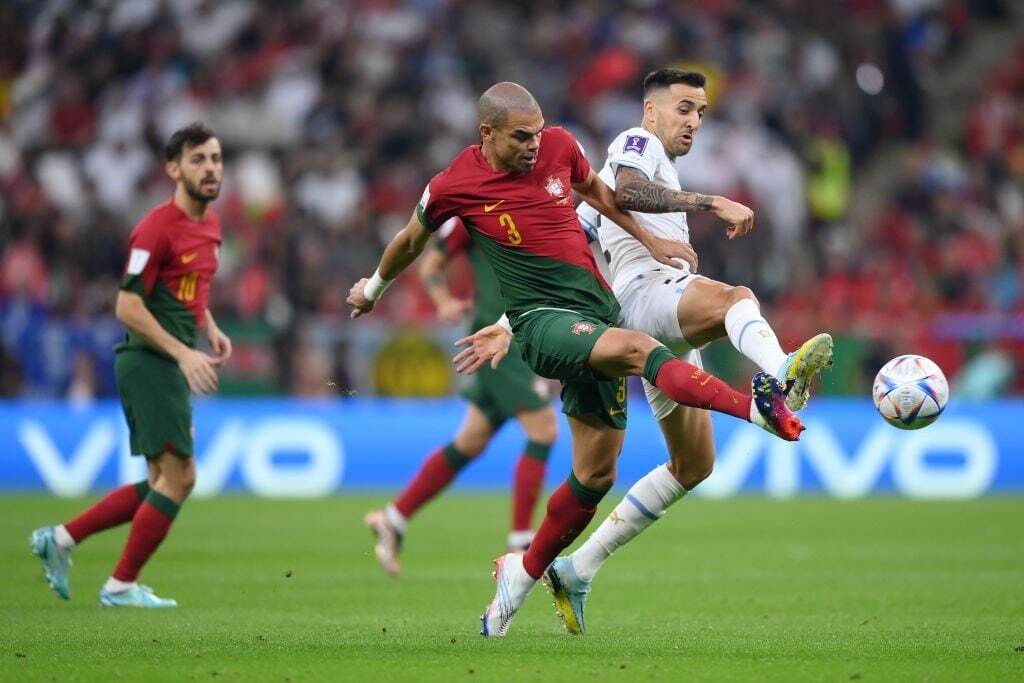 پرتغال 2 - اروگوئه 0 / صعود یاران رونالدو در شب قضاوت فغانی