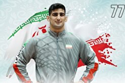 نخستین پیروزی برای تیم ملی کشتی فرنگی ایران توسط کاویانی‌نژاد