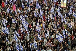 تجمع ۱۱۵ هزار نفری مخالفان نتانیاهو مقابل پارلمان رژیم صهیونیستی