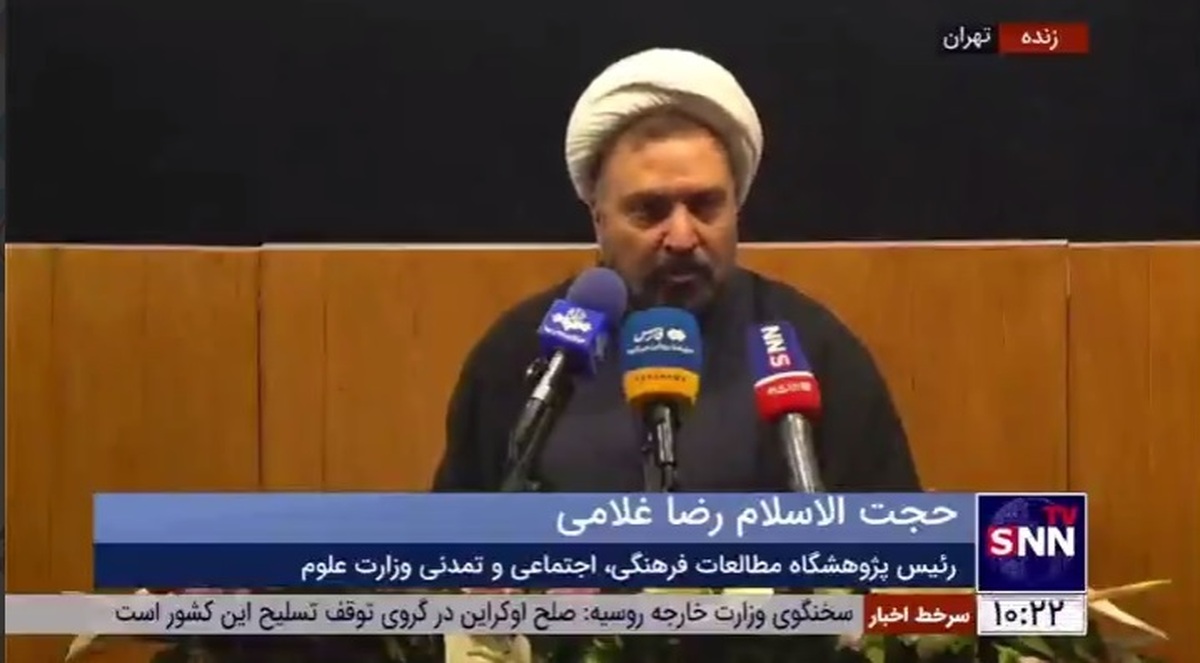 حجت&zwnj;الاسلام غلامی: هیچ بعید نیست هوش مصنوعی در آینده از کنترل انسان&zwnj;ها خارج شود