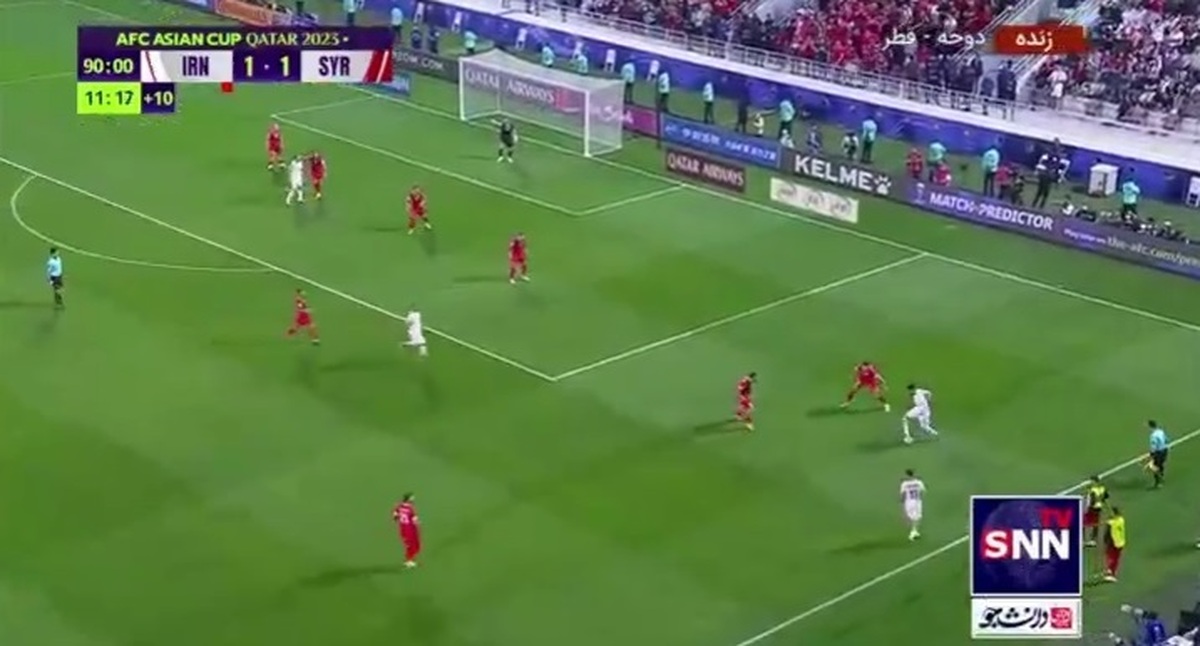 پایان بازی در نود دقیقه، زور دو تیم به یکدیگر نرسید تا برنده بازی در وقت اضافه مشخص شود