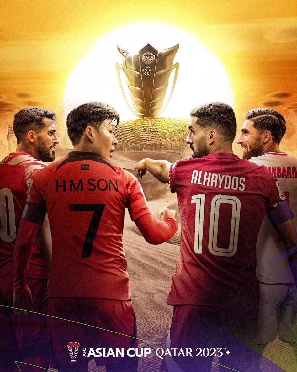 پوستر AFC برای نیمه‌نهایی جام ملت‌های آسیا + تصویر