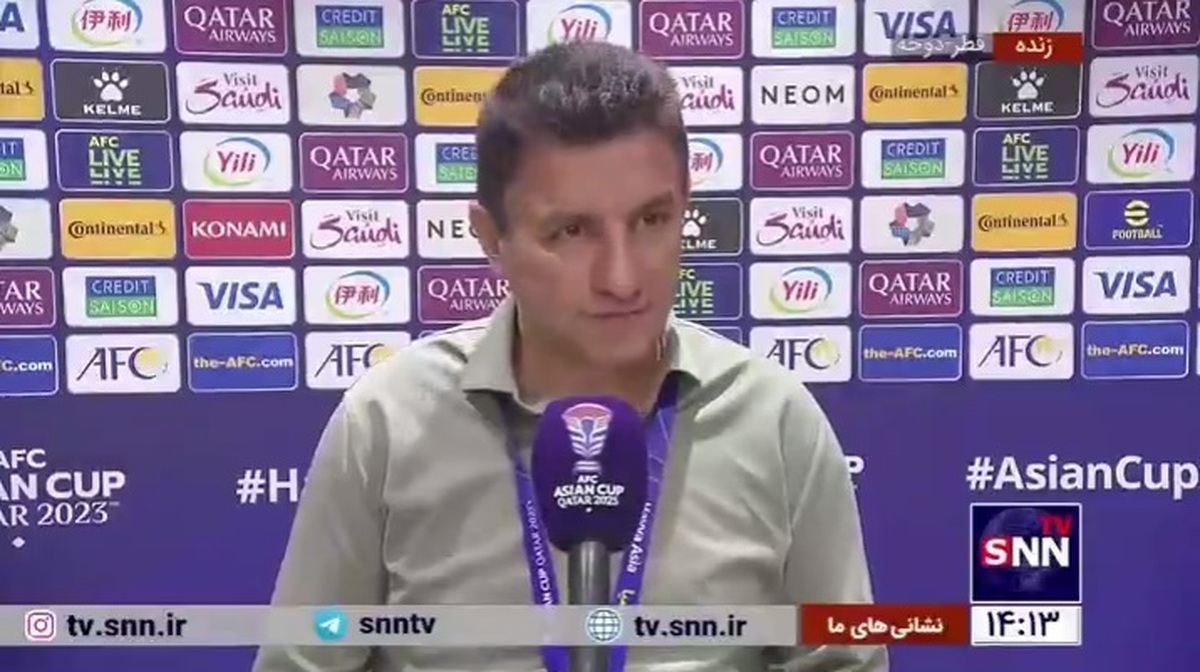 قلعه نویی: بازیکنان ژاپن خیلی آماده هستند/ باید از نظر تاکتیکی خیلی خوب کنترل کنیم تا به گل برسیم