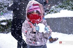 سفری به‌ پیاده راه فرهنگی شهرداری رشت در روز بارش برف