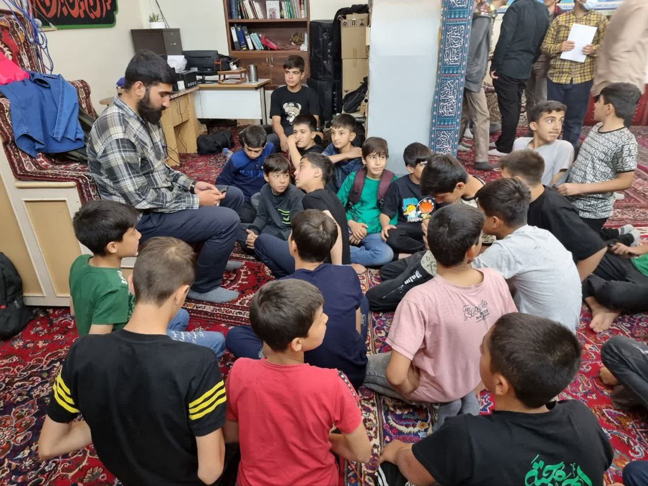 برگزاری اردوی تدریس جهادی وتر در مناطق جنوب تهران