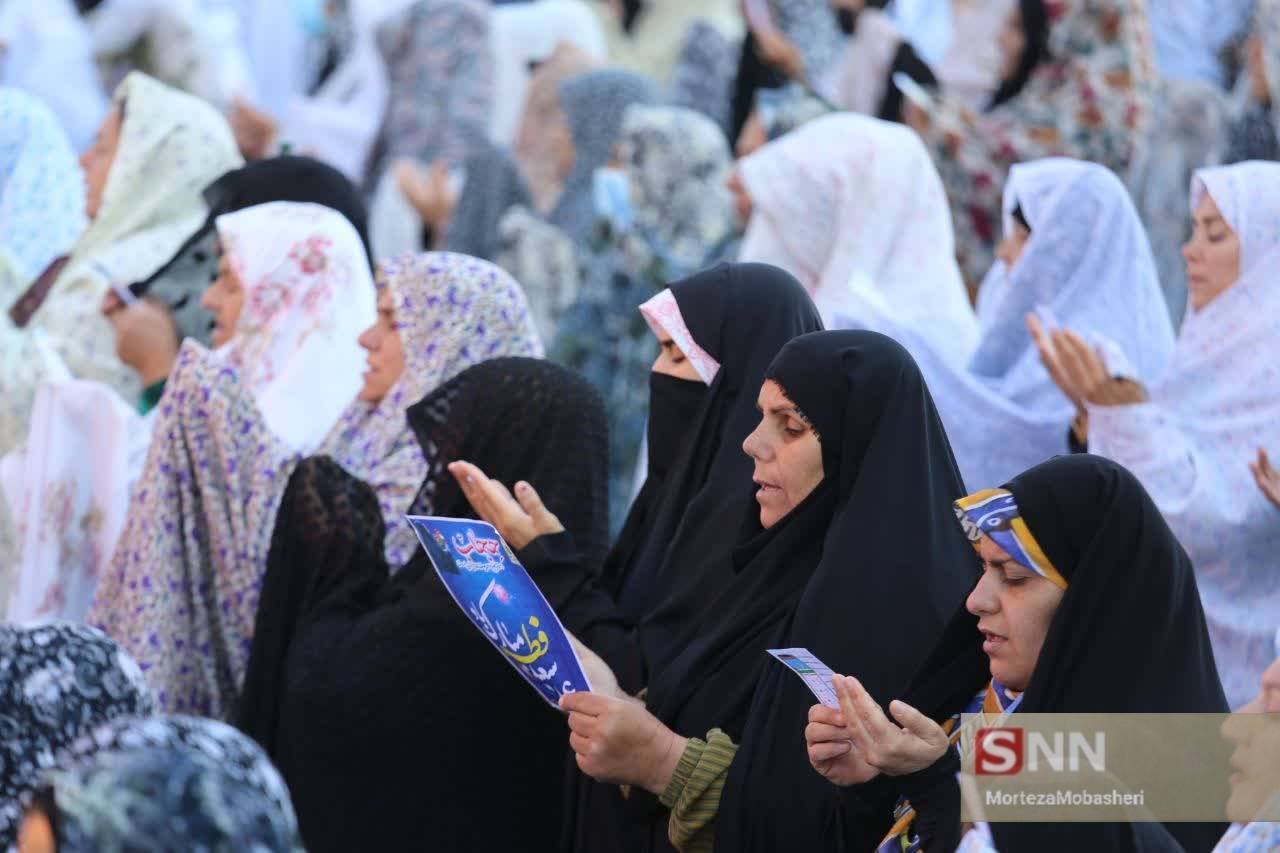 حضور مردم کهگیلویه و بویراحمد در نماز عید سعید فطر + تصاویر