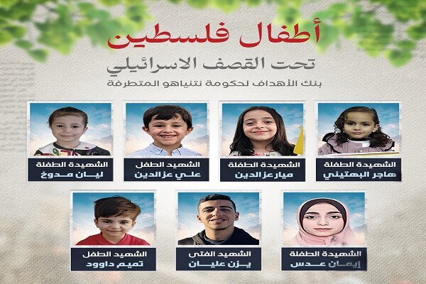 کودکان فلسطینی بانک اهداف رژیم صهیونیستی