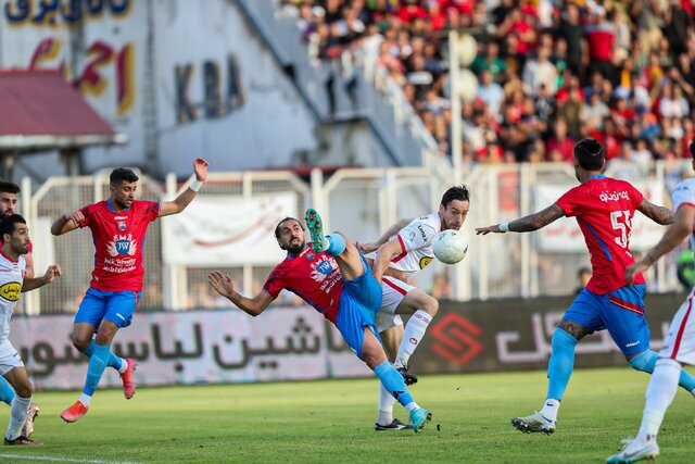 برد مقتدرانه پرسپولیس در مازندران و قهرمانی ایران