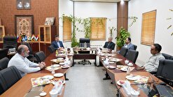 بازدید مدیرکل نظارت بر طرح‌های عمرانی وزارت علوم از دانشگاه کاشان