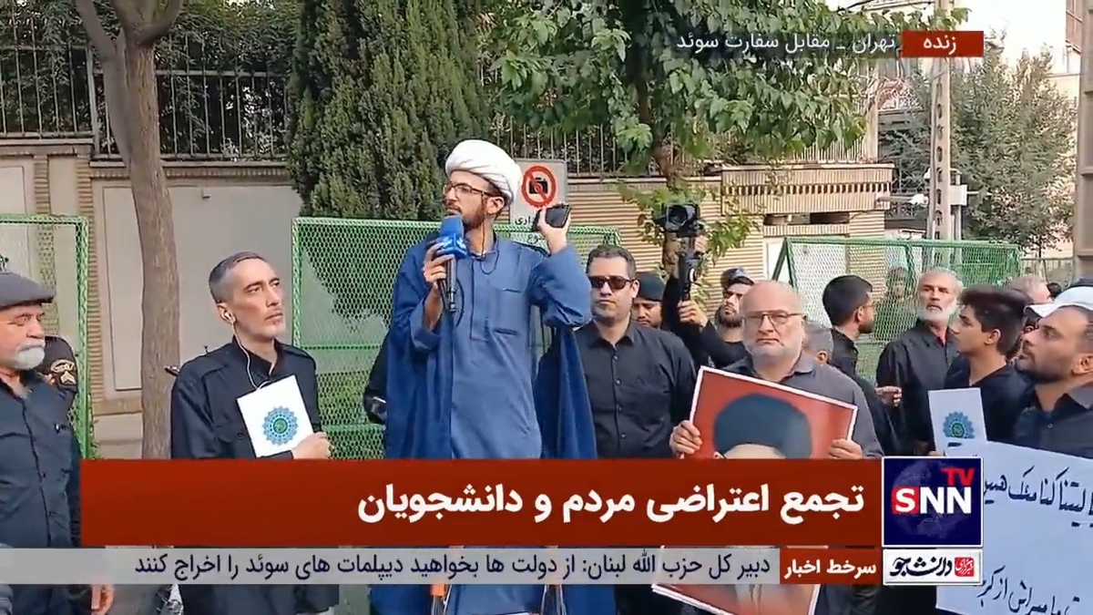 حجت الاسلام وطن فدا از ادوار جنبش عدالتخواه دانشجویی: خواسته ما از دولت مردان جمهوری اسلامی ایران این است که هرچه زودتر سفیر سوئد را اخراج کنند