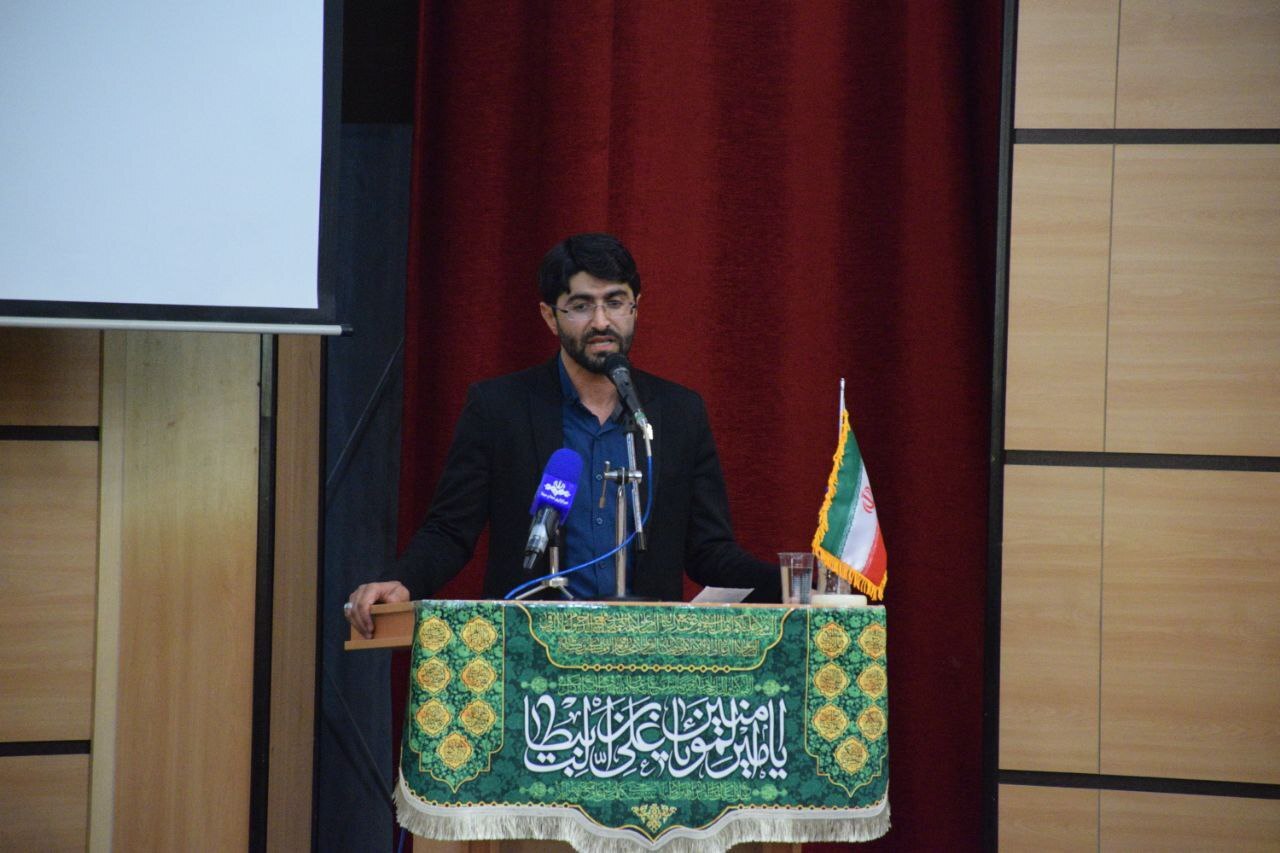 مراسم تکریم و معارفه رئیس بسیج دانشجویی استان کهگیلویه و بویراحمد برگزار شد + عکس