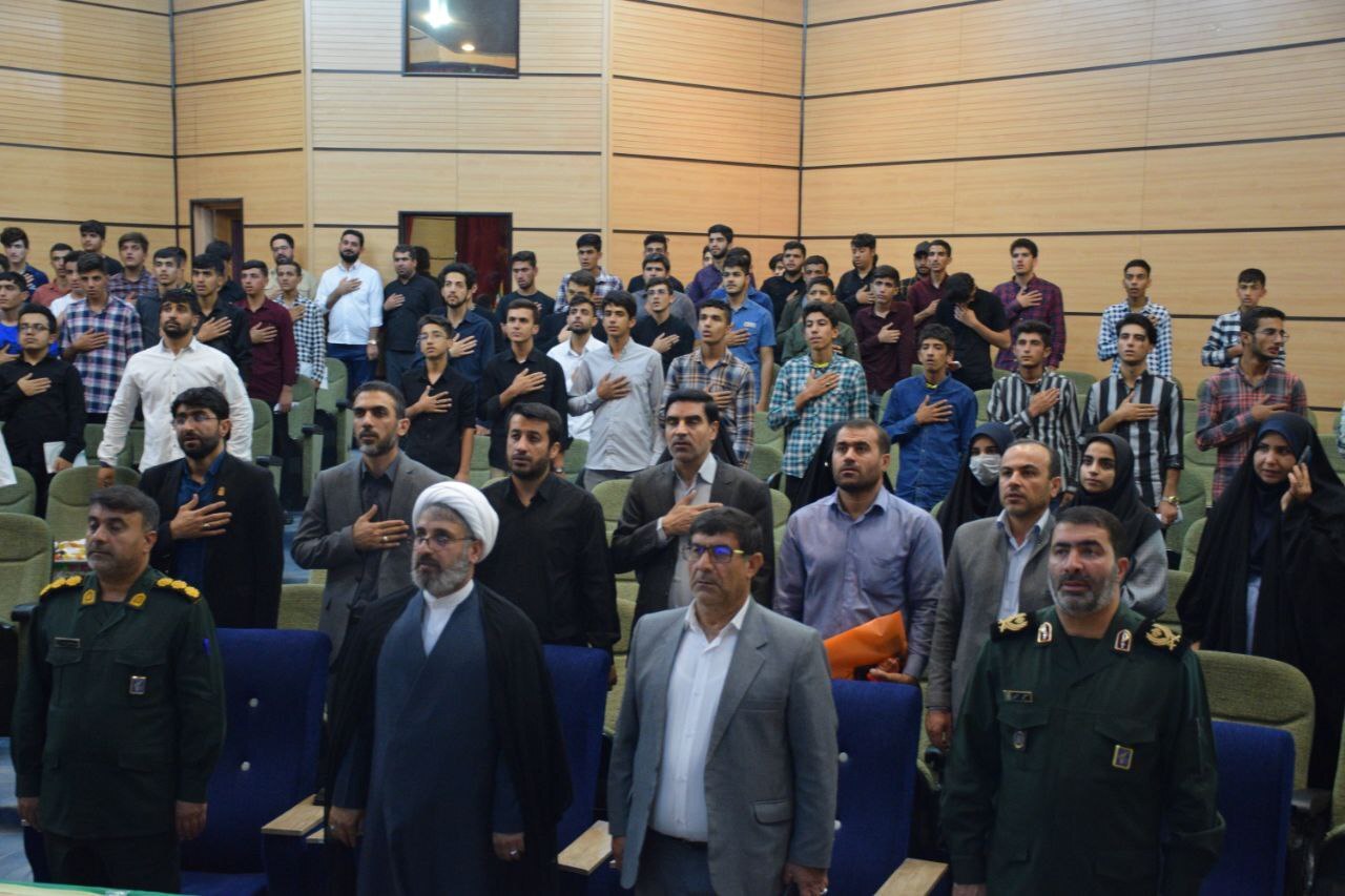 مراسم تکریم و معارفه رئیس بسیج دانشجویی استان کهگیلویه و بویراحمد برگزار شد + عکس