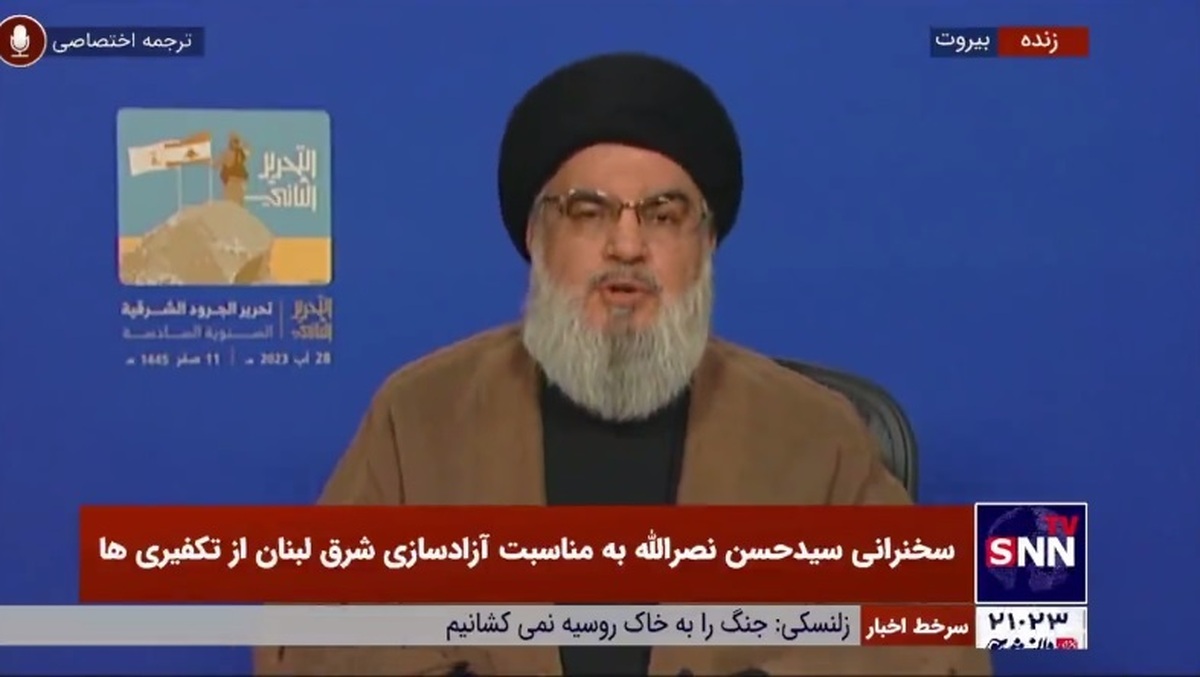 سیدحسن نصرالله: اسرائیلی&zwnj;ها می&zwnj;گویند نیرو&zwnj;های حاضر در لبنان و کرانه باختری ایرانی هستند؛ آن&zwnj;ها دنیا را احمق فرض کردند در صورتی که خودشان احمق هستند