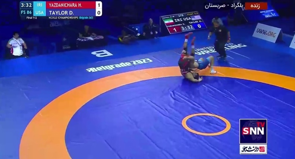 حرکت دیدنی حسن یزدانی که با تقاضای چلنج از سوی حریف مواجه شد