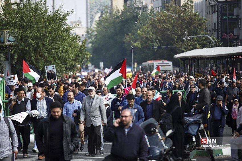 اجتماع مردمی محکومیت کشتار مردم فلسطین با سخنرانی رئیس جمهور؛ امروز ساعت ۱۵ میدان انقلاب