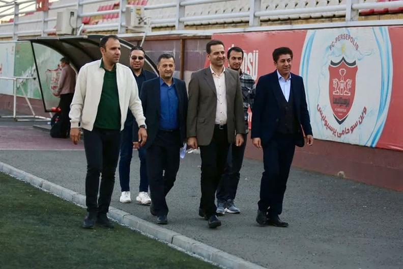 دبیر کل فدراسیون فوتبال از ورزشگاه شهید درفشی‌فر بازدید کرد