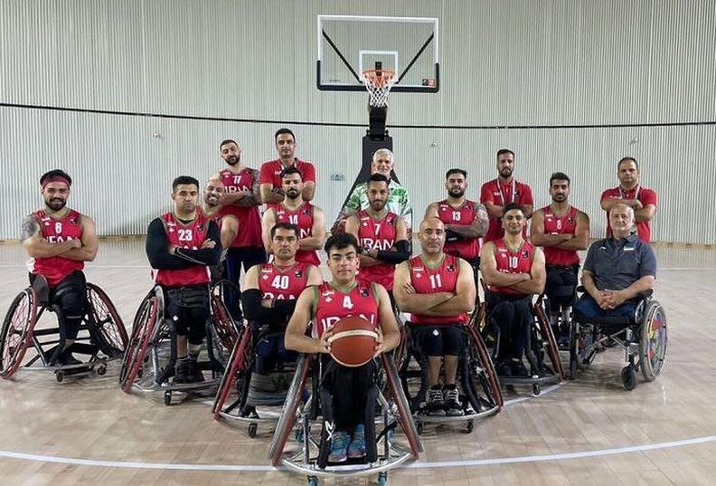 - اولین پیروزی تیم ملی بسکتبال با ویلچر مردان