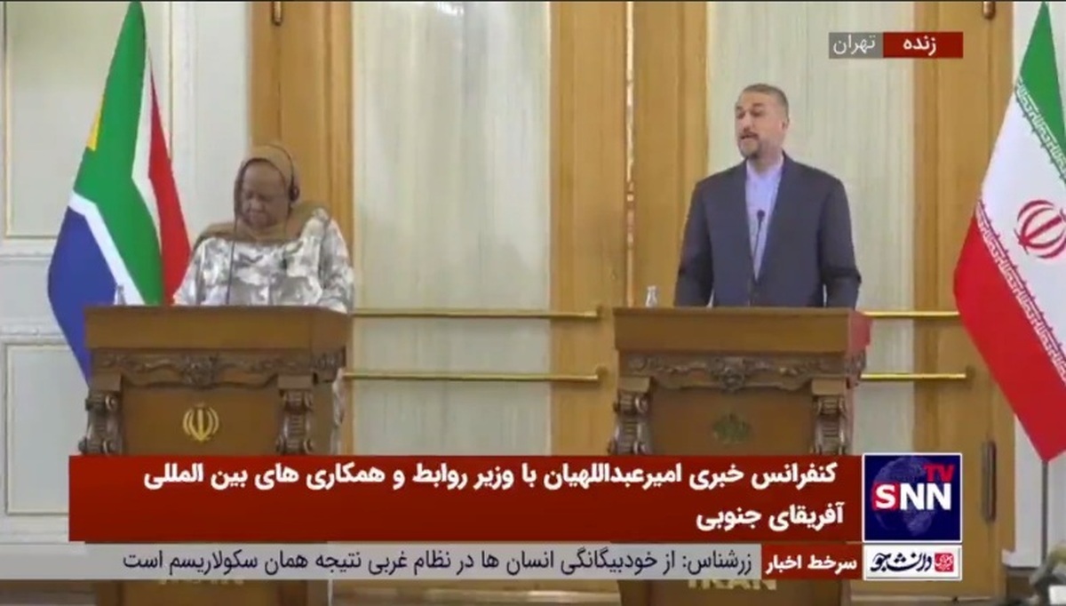 امیرعبداللهیان: به ایالات متحده و رژیم جعلی اسراییل هشدار میدهم که اگر نسل کشی را متوقف نکنند هر لحظه امکان خروج منطقه از کنترل وجود دارد