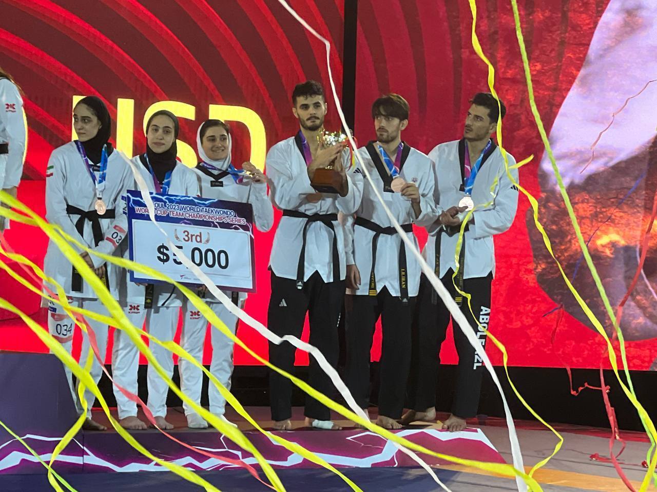 تیم میکس ایران سوم شد