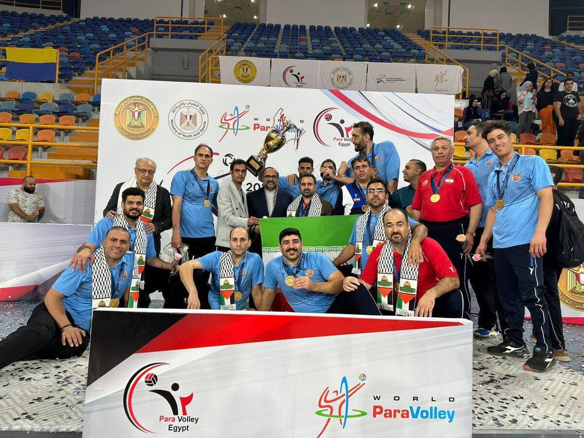 پیام تبریک وزارت ورزش و جوانان برای قهرمانان جهانی والیبال نشسته