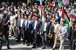 تجمع اعتراضی اساتید و دانشجو‌های استان ایلام در محکومیت جنایات رژیم صهیونیستی