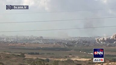 انفجار شدید در غزه