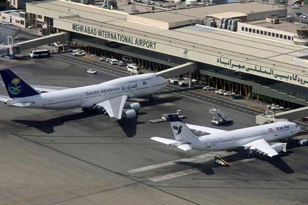 ممنوعیت پروازی در فرودگاه بین‌المللی مهرآباد تا ساعت 6 فردا تمدید شد