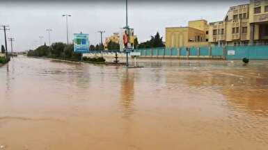 سیلاب در روستای لچ آباد از توابع شهرستان رودبار جنوب