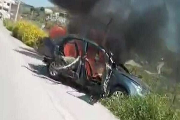 یک شهید و 2 زخمی در حمله رژیم صهیونیستی به خودرویی در لبنان