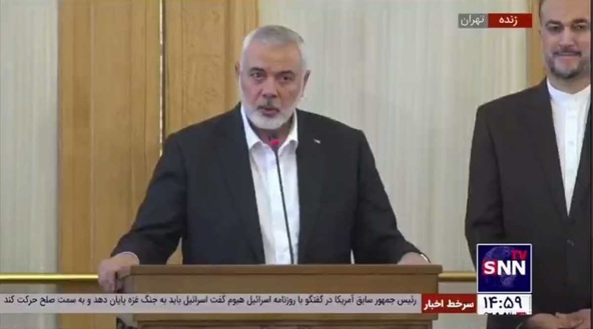 اسماعیل هنیه: اسرائیل پس از بهای هولناکی که غزه پرداخت کرد، نتوانست به هیچ یک از اهداف نظامی یا استراتژیک خود دست یابد / ایران در صف مقدم حمایت از فلسطین است