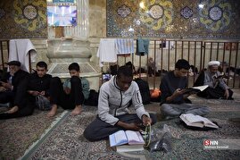 آیین معنوی اعتکاف در مسجد امام حسن عسکری(ع)