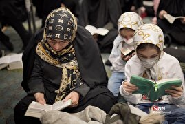 قرائت دعای ام داوود در مسجد دانشگاه تهران
