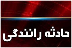 تصادف در اتوبان دلوار بوشهر منجر به مصدومیت ۲ نفر شد