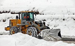 ۱۵۰۰ کیلومتر از راه‌های چهار شهرستان مرکزی برف روبی شد