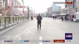 خیابان آزادی، صحنه‌ای از شکوه و ایستادگی؛ مردم، ستاره‌های درخشان جشن پیروزی انقلاب