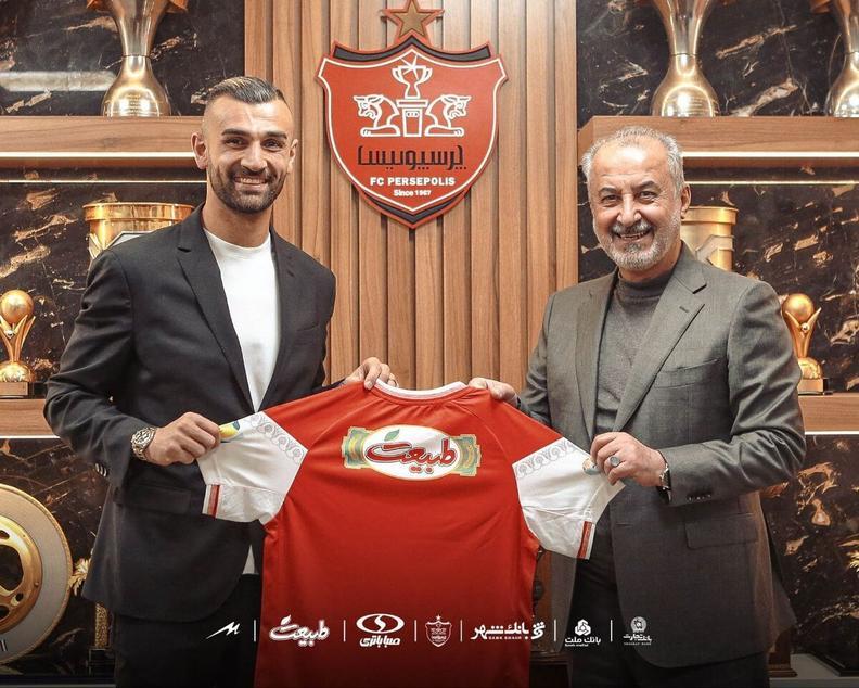 قرارداد سردار دورسون با پرسپولیس به ثبت رسید